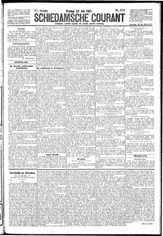 Schiedamsche Courant 1921-07-22