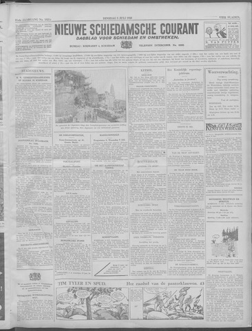 Nieuwe Schiedamsche Courant 1938-07-05