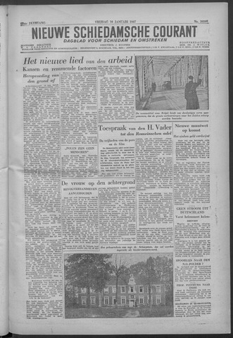Nieuwe Schiedamsche Courant 1947-01-10