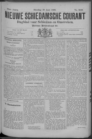 Nieuwe Schiedamsche Courant 1898-06-28