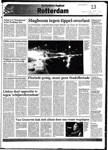 Rotterdamsch Nieuwsblad / Schiedamsche Courant / Rotterdams Dagblad / Waterweg / Algemeen Dagblad 1994-09-16