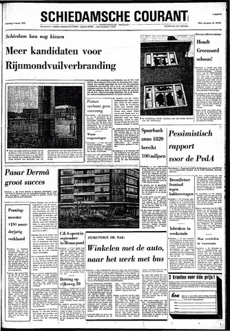 Rotterdamsch Nieuwsblad / Schiedamsche Courant / Rotterdams Dagblad / Waterweg / Algemeen Dagblad 1972-03-06