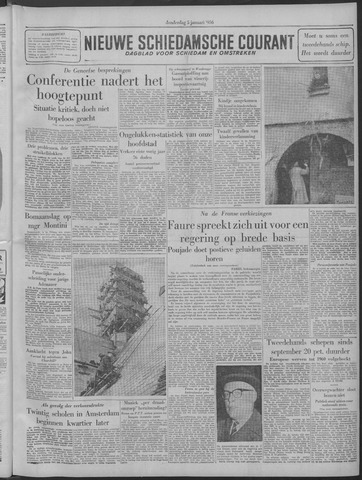 Nieuwe Schiedamsche Courant 1956-01-05