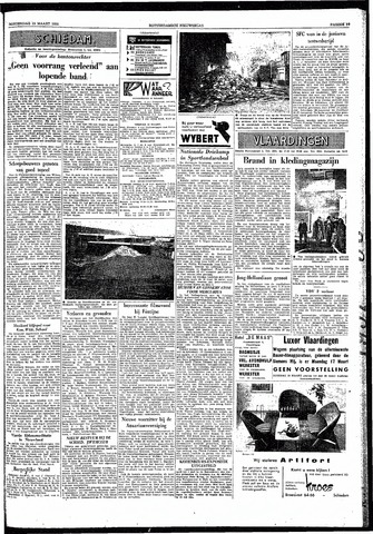 Rotterdamsch Nieuwsblad / Schiedamsche Courant / Rotterdams Dagblad / Waterweg / Algemeen Dagblad 1958-03-13
