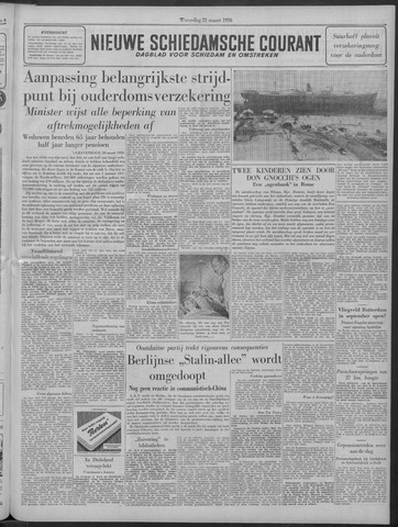 Nieuwe Schiedamsche Courant 1956-03-21