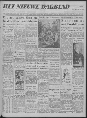 Nieuwe Schiedamsche Courant 1963-09-09