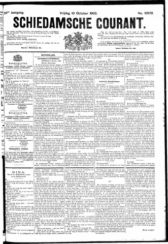 Schiedamsche Courant 1902-10-10