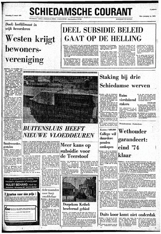 Rotterdamsch Nieuwsblad / Schiedamsche Courant / Rotterdams Dagblad / Waterweg / Algemeen Dagblad 1973-03-21
