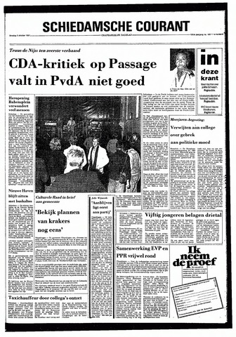 Rotterdamsch Nieuwsblad / Schiedamsche Courant / Rotterdams Dagblad / Waterweg / Algemeen Dagblad 1981-10-06