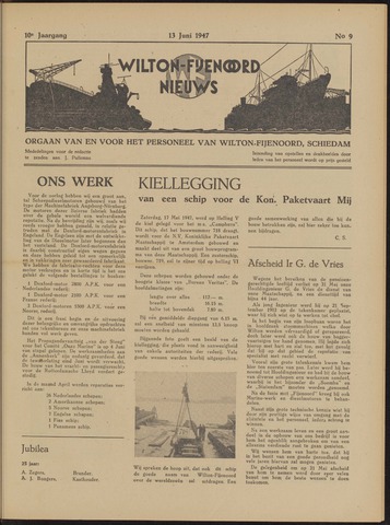 Wilton Fijenoord Nieuws 1947-06-01