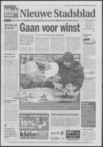 Het Nieuwe Stadsblad 2010-03-03