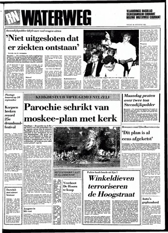 Rotterdamsch Nieuwsblad / Schiedamsche Courant / Rotterdams Dagblad / Waterweg / Algemeen Dagblad 1983-08-26