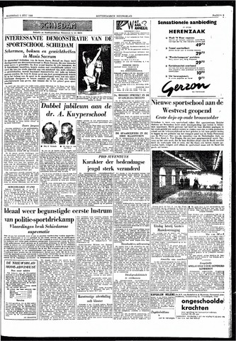 Rotterdamsch Nieuwsblad / Schiedamsche Courant / Rotterdams Dagblad / Waterweg / Algemeen Dagblad 1958-07-02