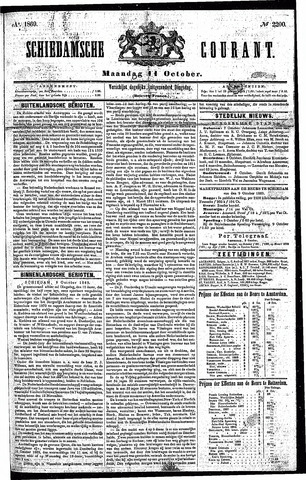 Schiedamsche Courant 1869-10-11