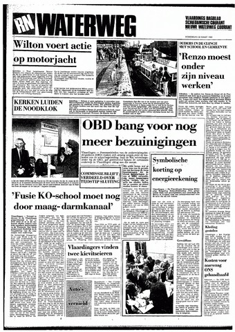 Rotterdamsch Nieuwsblad / Schiedamsche Courant / Rotterdams Dagblad / Waterweg / Algemeen Dagblad 1984-03-22