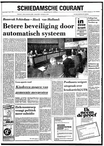 Rotterdamsch Nieuwsblad / Schiedamsche Courant / Rotterdams Dagblad / Waterweg / Algemeen Dagblad 1981-04-09