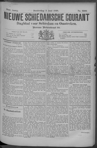 Nieuwe Schiedamsche Courant 1898-06-02