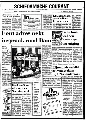 Rotterdamsch Nieuwsblad / Schiedamsche Courant / Rotterdams Dagblad / Waterweg / Algemeen Dagblad 1981-03-03