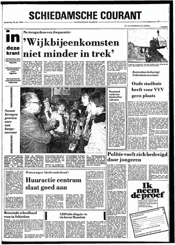 Rotterdamsch Nieuwsblad / Schiedamsche Courant / Rotterdams Dagblad / Waterweg / Algemeen Dagblad 1981-07-30