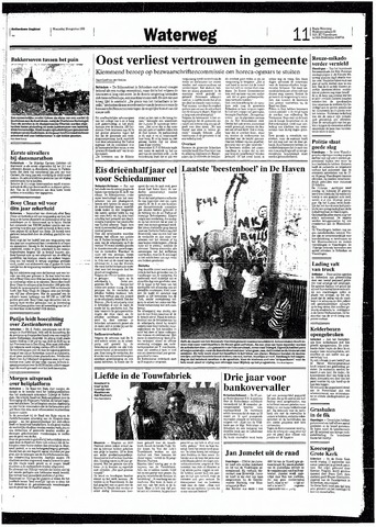Rotterdamsch Nieuwsblad / Schiedamsche Courant / Rotterdams Dagblad / Waterweg / Algemeen Dagblad 1993-08-18