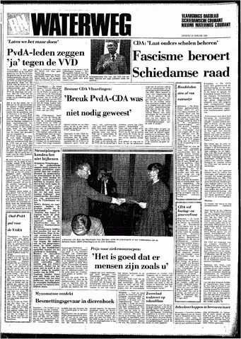Rotterdamsch Nieuwsblad / Schiedamsche Courant / Rotterdams Dagblad / Waterweg / Algemeen Dagblad 1984-01-24