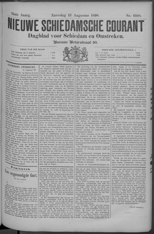 Nieuwe Schiedamsche Courant 1898-08-13