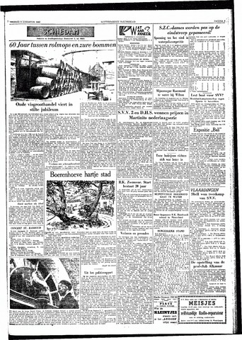 Rotterdamsch Nieuwsblad / Schiedamsche Courant / Rotterdams Dagblad / Waterweg / Algemeen Dagblad 1955-08-05