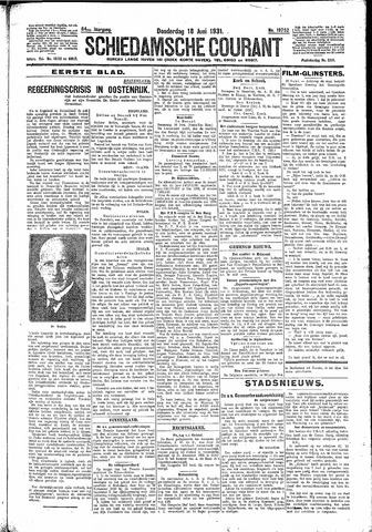 Schiedamsche Courant 1931-06-18