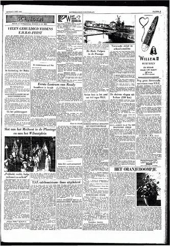 Rotterdamsch Nieuwsblad / Schiedamsche Courant / Rotterdams Dagblad / Waterweg / Algemeen Dagblad 1955-05-03