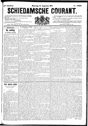 Schiedamsche Courant 1914-08-10