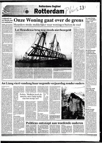 Rotterdamsch Nieuwsblad / Schiedamsche Courant / Rotterdams Dagblad / Waterweg / Algemeen Dagblad 1994-01-08