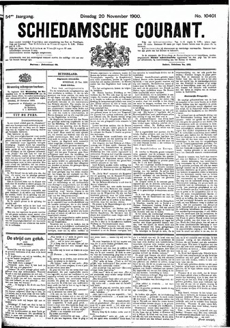 Schiedamsche Courant 1900-11-20