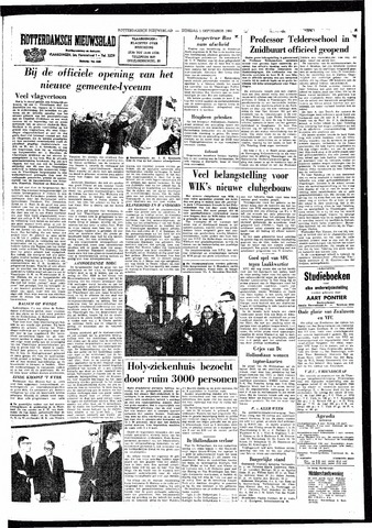 Rotterdamsch Nieuwsblad / Schiedamsche Courant / Rotterdams Dagblad / Waterweg / Algemeen Dagblad 1964-09-01