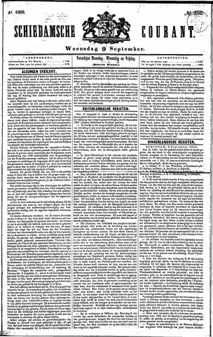 Schiedamsche Courant 1868-09-09