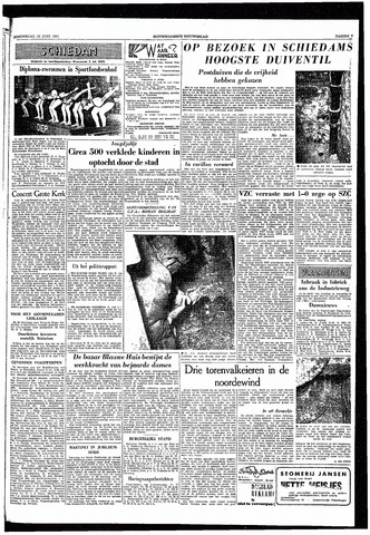 Rotterdamsch Nieuwsblad / Schiedamsche Courant / Rotterdams Dagblad / Waterweg / Algemeen Dagblad 1957-06-13