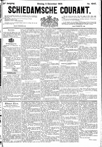 Schiedamsche Courant 1905-12-05