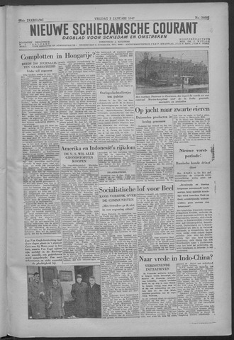 Nieuwe Schiedamsche Courant 1947-01-03
