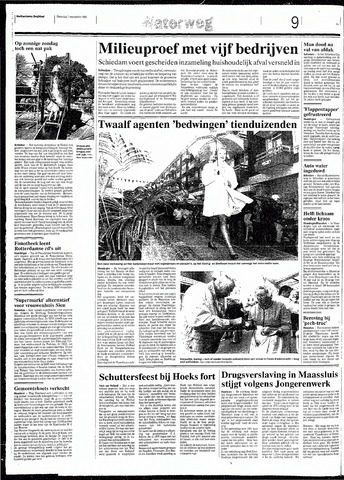 Rotterdamsch Nieuwsblad / Schiedamsche Courant / Rotterdams Dagblad / Waterweg / Algemeen Dagblad 1992-09-07