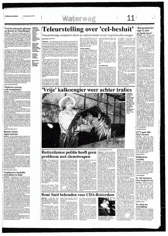 Rotterdamsch Nieuwsblad / Schiedamsche Courant / Rotterdams Dagblad / Waterweg / Algemeen Dagblad 1993-07-08