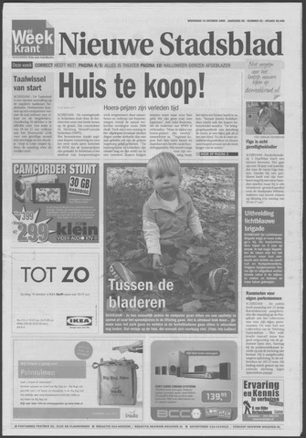 Het Nieuwe Stadsblad 2008-10-15