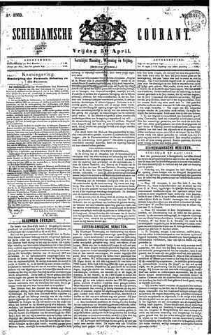 Schiedamsche Courant 1869-04-30