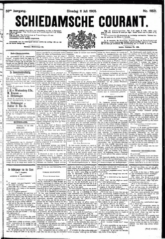 Schiedamsche Courant 1905-07-11