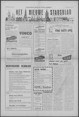 Het Nieuwe Stadsblad 1957-04-03