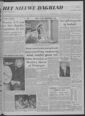 Nieuwe Schiedamsche Courant 1964