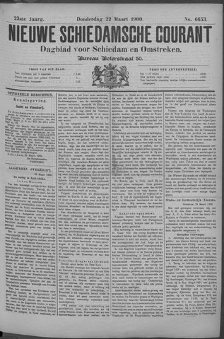 Nieuwe Schiedamsche Courant 1900-03-22