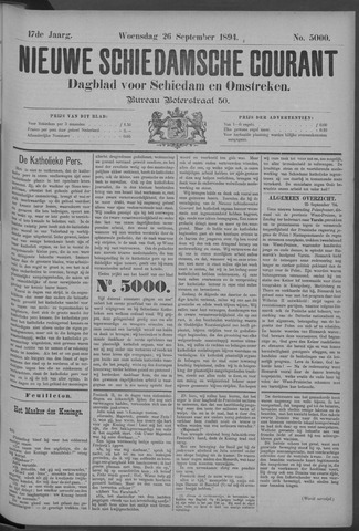 Nieuwe Schiedamsche Courant 1894-09-26