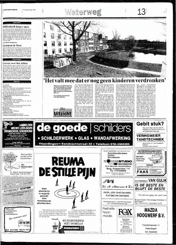 Rotterdamsch Nieuwsblad / Schiedamsche Courant / Rotterdams Dagblad / Waterweg / Algemeen Dagblad 1992-03-10