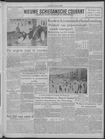 Nieuwe Schiedamsche Courant 1956-02-02