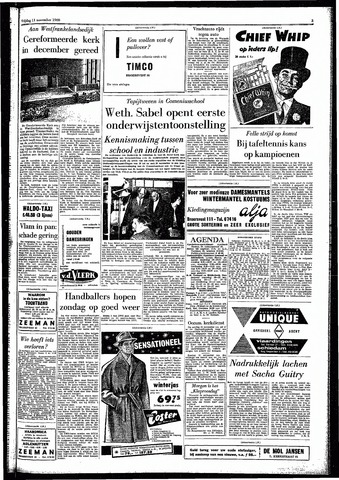 Rotterdamsch Parool / De Schiedammer 1960-11-11