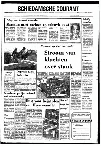 Rotterdamsch Nieuwsblad / Schiedamsche Courant / Rotterdams Dagblad / Waterweg / Algemeen Dagblad 1975-11-05